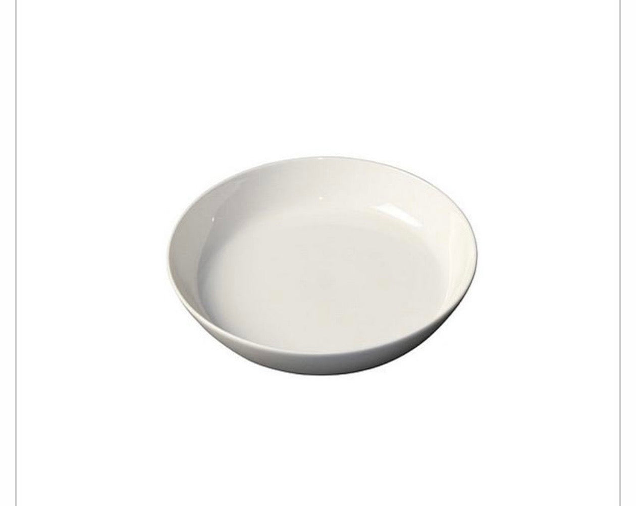 Bowl Round Flared 210x40mm 868mL White Album Royal Porcelain -each