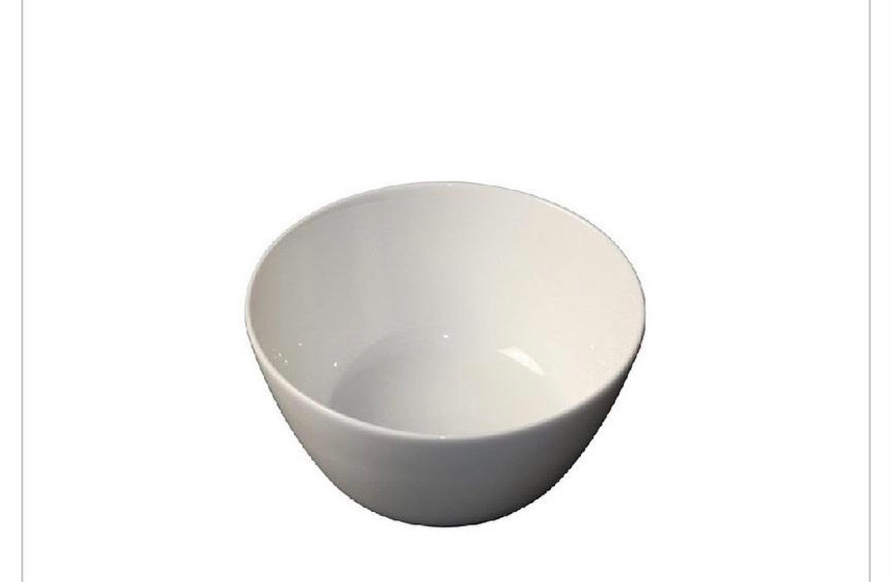 Bowl Round Deep Flared 550mL 138x70mm White Album Royal Porcelain -each