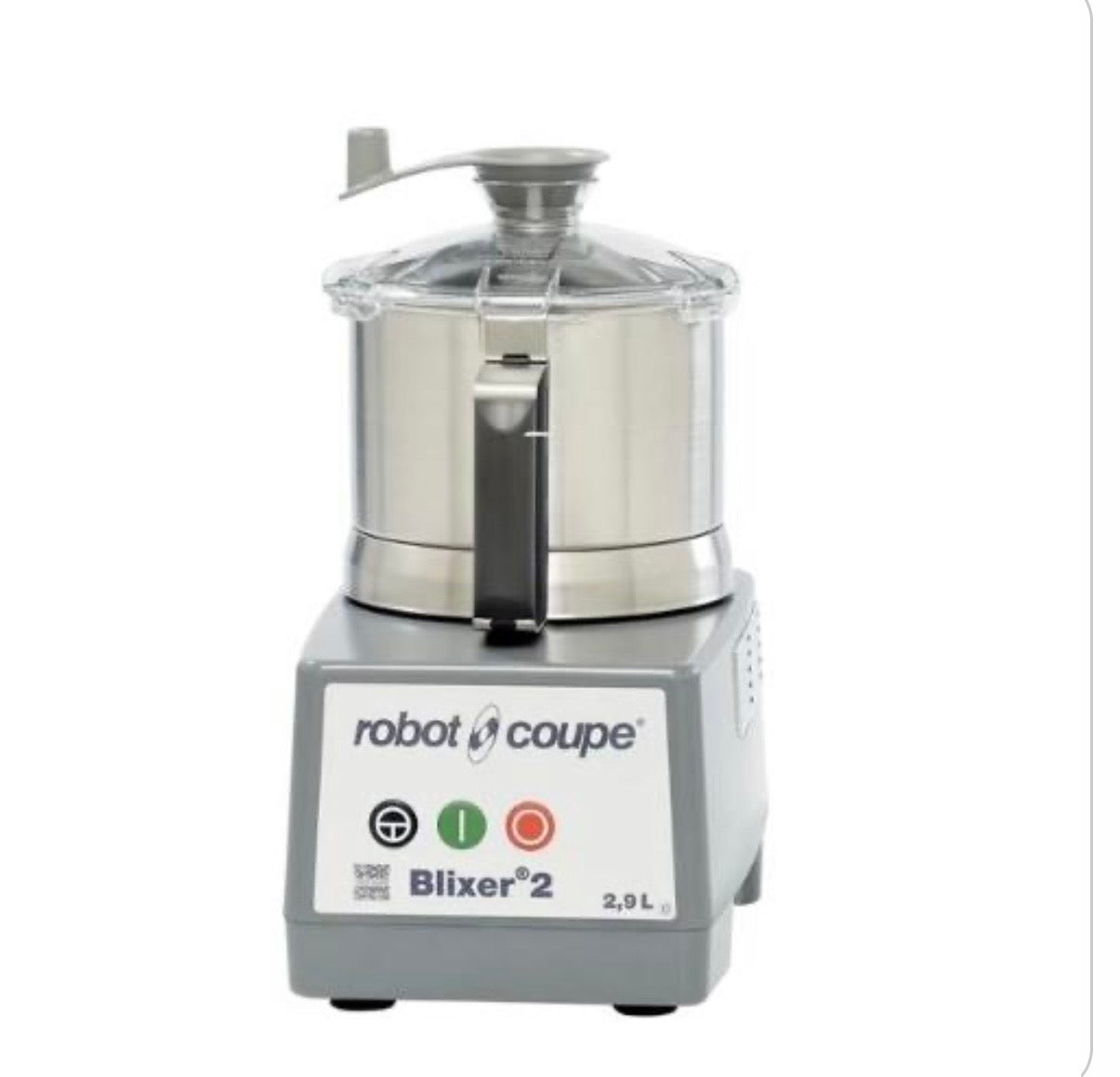 Blixer 2.9L S/S Bowl W/ Handle 3000Rpm 210x280x390mm 700W 10amp Robot Coupe